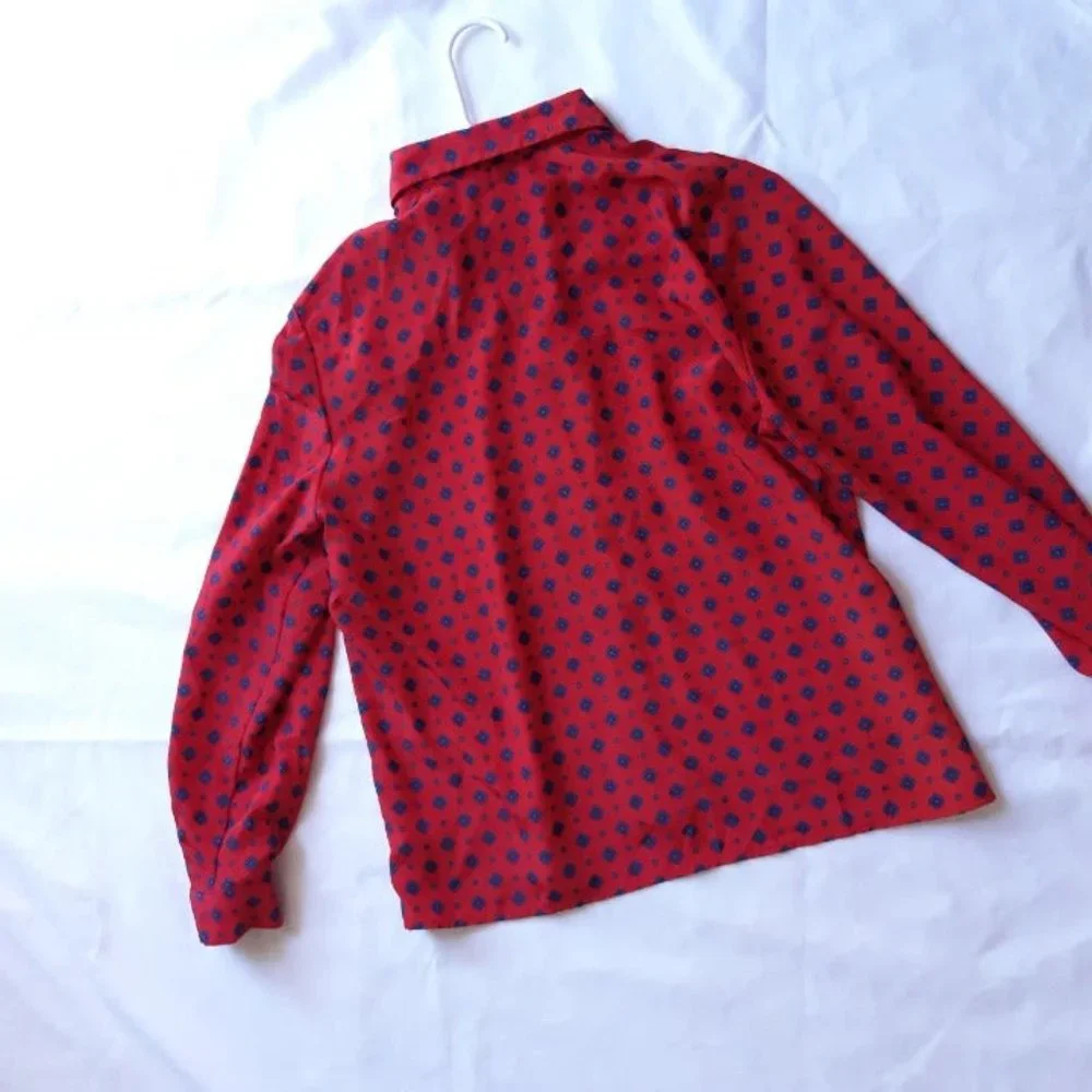 Vintage Haberdashery By Leslie Fay Sportswear Women Button Down Medium Petite 12 - Picture 11 of 12